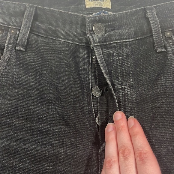 Citizens of Humanity Premium Vintage Emerson Slim Boyfriend Black Pepper Jeans - Picture 14 of 15